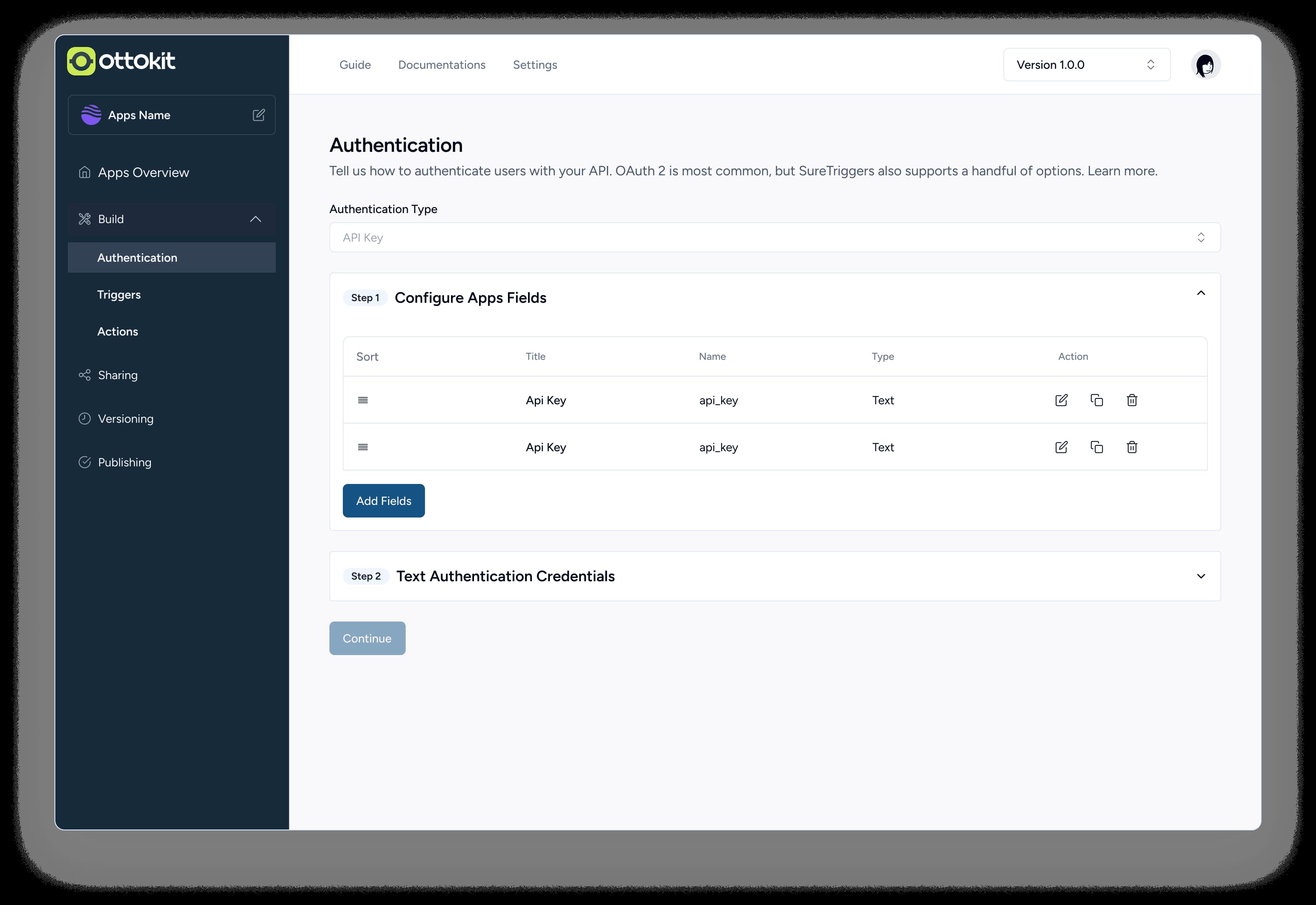 Add Authentication